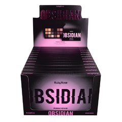 PALETA DE SOMBRAS PRECIOUS OBSIDIAN C/12 - RUBY ROSE (HB-2601)