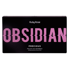 PALETA DE SOMBRAS PRECIOUS OBSIDIAN C/12 - RUBY ROSE (HB-2601) na internet