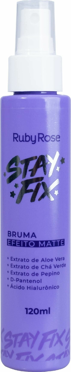 BRUMA EFEITO MATTE STAY FIX C/12 - RUBY ROSE (HB-340)