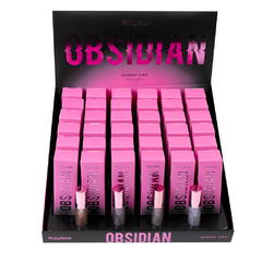 GLOSSY LIPS OBSIDIAN 01 AO 04 C/36 - RUBY ROSE (HB-7200)