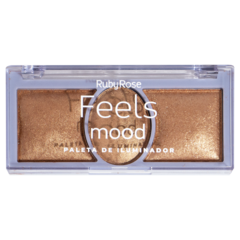 PALETA DE ILUMINADOR FEELS MOOD C/12 - RUBY ROSE (HB-7530-3) - loja online