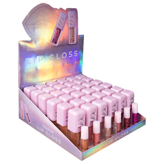 LIP GLOSS COM GLITTER 01 AO 06 C/36 - RUBY ROSE (HB-8234) - comprar online