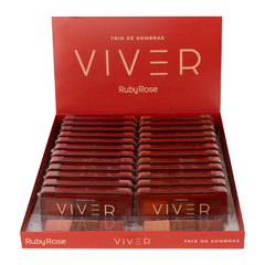 TRIO DE SOMBRAS VIVER C/24 - RUBY ROSE (HB-F528-G1)