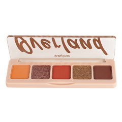 PALETA DE SOMBRAS 5 CORES ELEMENTS, OVERLAND C/24 - RUBY ROSE (HB-F533/HB-F534) - loja online