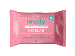 LENÇO DEMAQUILANTE MICELAR LOVELY C/12 - FACE BEAUTIFUL (FB404-U)