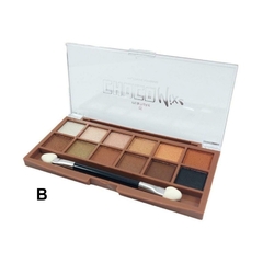 PALETA DE SOMBRAS 12 CORES CHOCO MIX C/24 - MIA MAKE (341) - loja online