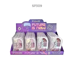 PALETA DE SOMBRAS FUTURE IS NOW C/24 - SP COLORS (SP309)