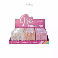 PALETA DE SOMBRAS BE FABULOUS C/24 - SP COLORS (SP342)