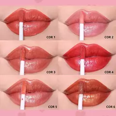 LIP GLOSS UM BEIJO 01 AO 06 C/24 - SP COLORS (SP356) na internet