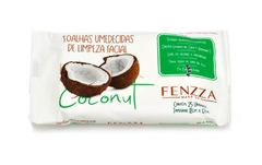 TOALHAS UMEDECIDAS DE LIMPEZA FACIAL COCONUT C/12 - FENZZA (FZ511016)