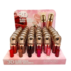 GLOSS LABIAL 3D 07 AO 12 C/36 - FEBELLA (LG40514-B)