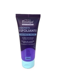 SABONETE FACIAL ESFOLIANTE EXTRATO DE LAVANDA 100ML C/12 - FACE BEAUTIFUL (FB360) - comprar online