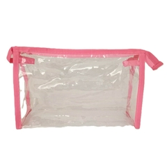 NECESSAIRE TRANSPARENTE C/12 - PINK21 (HB87386) - comprar online