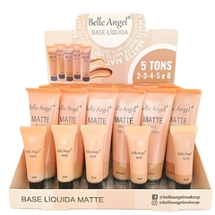 BASE LÍQUIDA MATTE 02 AO 05 C/24 - BELLE ANGEL (B110-2)