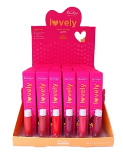 BATOM LÍQUIDO MATTE LOVELY 07 AO 12 C/36 - FACE BEAUTIFUL (BOX-B)