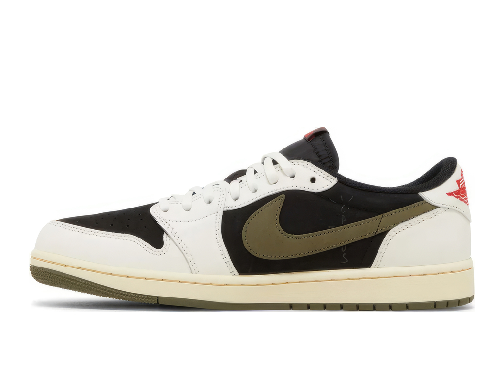 Air Jordan 1 Retro Low x Travis Scott Olive