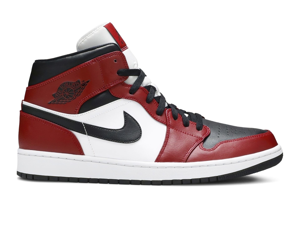 Air Jordan 1 Mid Chicago Black Toe Beast Store