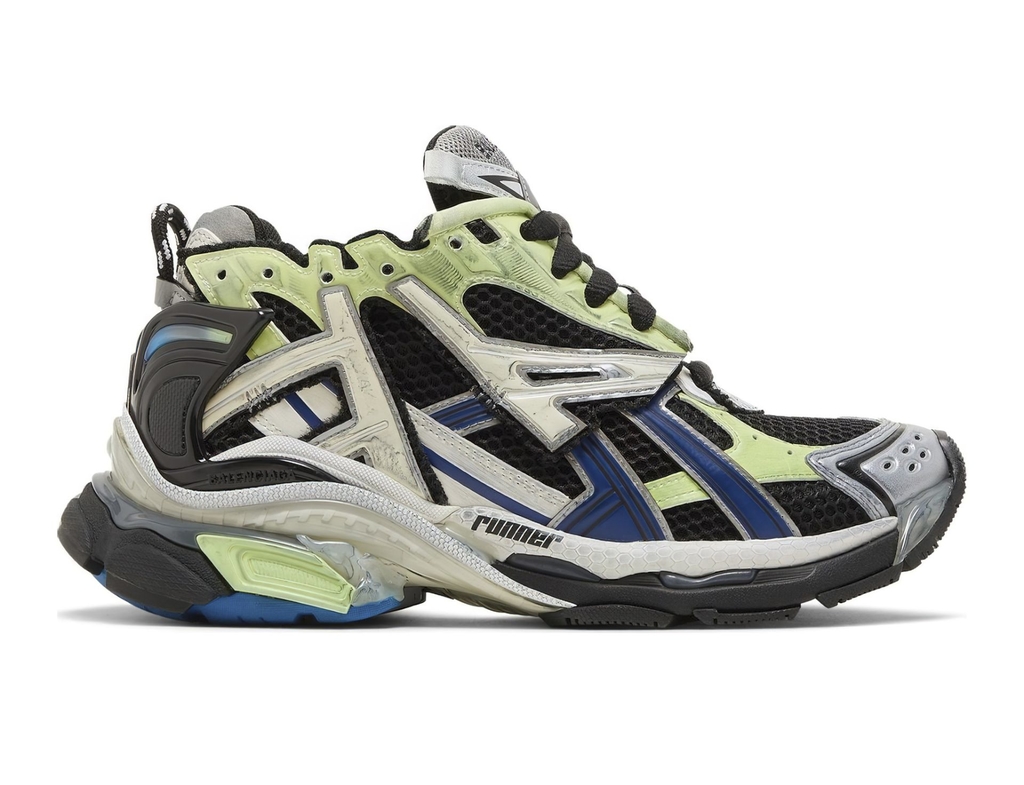Grey and green balenciaga hotsell