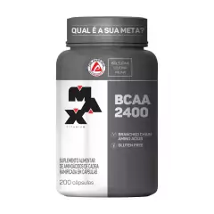 Bcaa 2400 | 200 cápsulas - Max Titanium