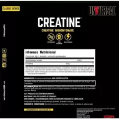 Creatine Monohydrate 200g - Universal Nutrition - comprar online