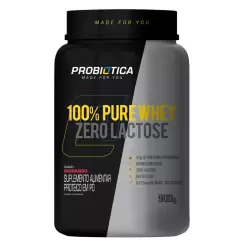 100% Pure Whey Zero Lactose - 900 G - Probiótica