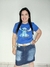 Tshirt Stitch Azul M - loja online