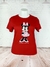 Tshirt vermelha Minnie G