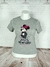 Tshirt Minnie Cinza