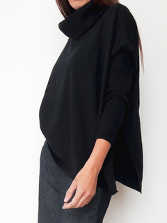 Poncho Polera Bremer NEGRO