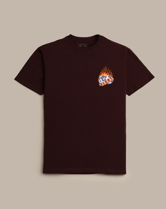 Camiseta Blunt Fire Die - Vinho - comprar online