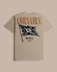 Camiseta Blunt Corsairs - Creme (Tam. Big)