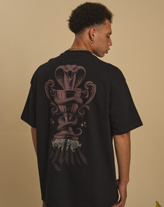 Camiseta Blunt Oversized Viper - Preta - i9Skateshop