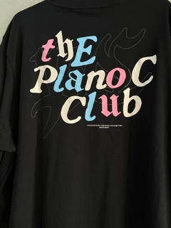 Camiseta Plano C Club - Preta - i9Skateshop