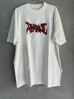 Camiseta Plano C Flame - Marfim