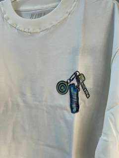 Camiseta Plano C Keychain - Marfim - i9Skateshop