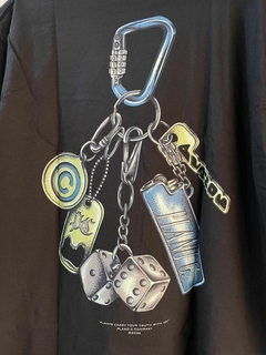 Camiseta Plano C Keychain - Preta - comprar online