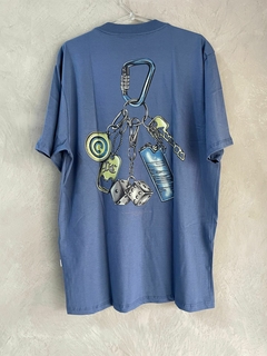 Camiseta Plano C Keychain - Azul