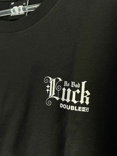 Camiseta Double G Luck - Preta na internet