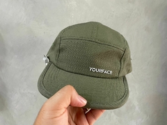 Boné Five Panel Yourface - Musgo