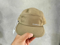 Boné Five Panel Yourface - Caki