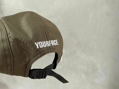 Boné Five Panel Yourface - Marrom na internet