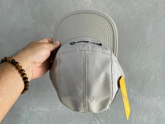 Boné Five Panel Yourface - Areia logo preta - loja online