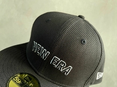 Boné New Era Aba Reta 7-1/4 - Preto - comprar online