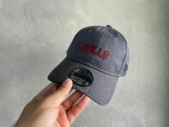 Boné New Era Bulls - Chumbo