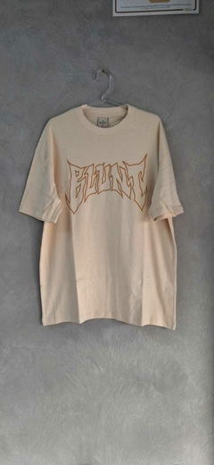 Camiseta Blunt Oversized Serrated - Areia na internet