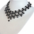 CP004-06 Collar cristal donna 10mm y plata 925 en internet