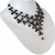 CP007-03 Collar cristal donna 10mm y plata 925 - comprar online