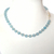 CP089-02-SD Collar jade celeste 8mm y plata 925