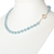 CP089-02-SD Collar jade celeste 8mm y plata 925 en internet