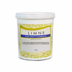 Base creme hidratante c/óleo de amendoas e semente de uva - Vegano - Limne - 1KG - Rose Utilidades | Loja Online